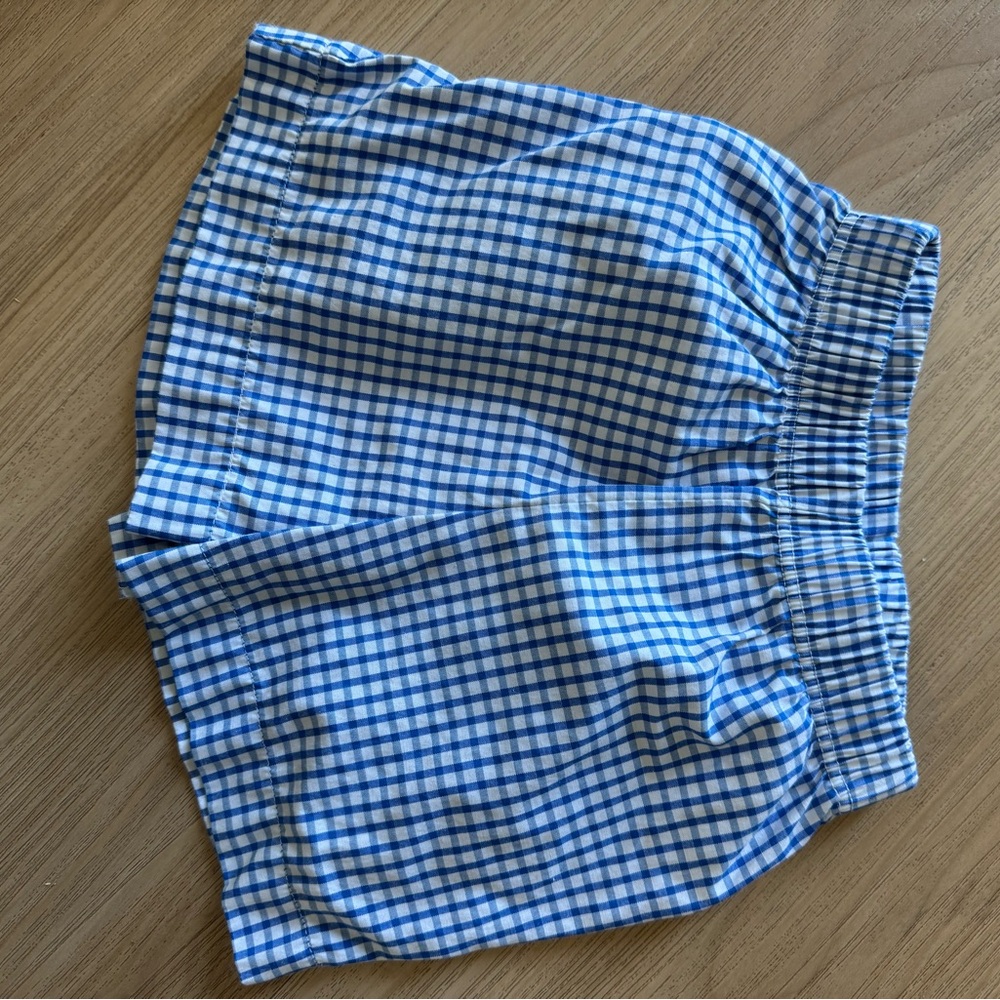 Toddler Boy Gingham Shorts